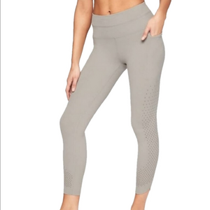 Athleta Chakra 7/8 Perforated Crop Leggings